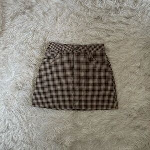 Forever 21 Brown Mini Skirt Size Small